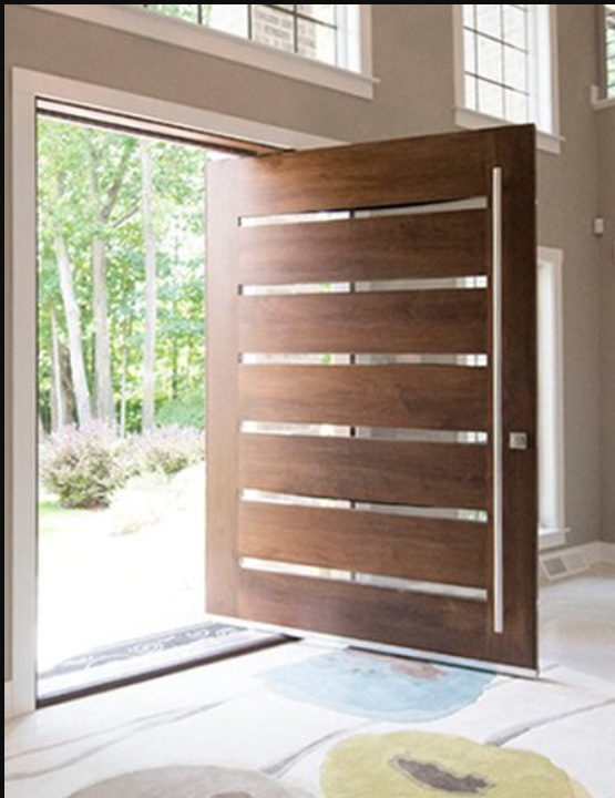 Modern Pivot Wooden Doors