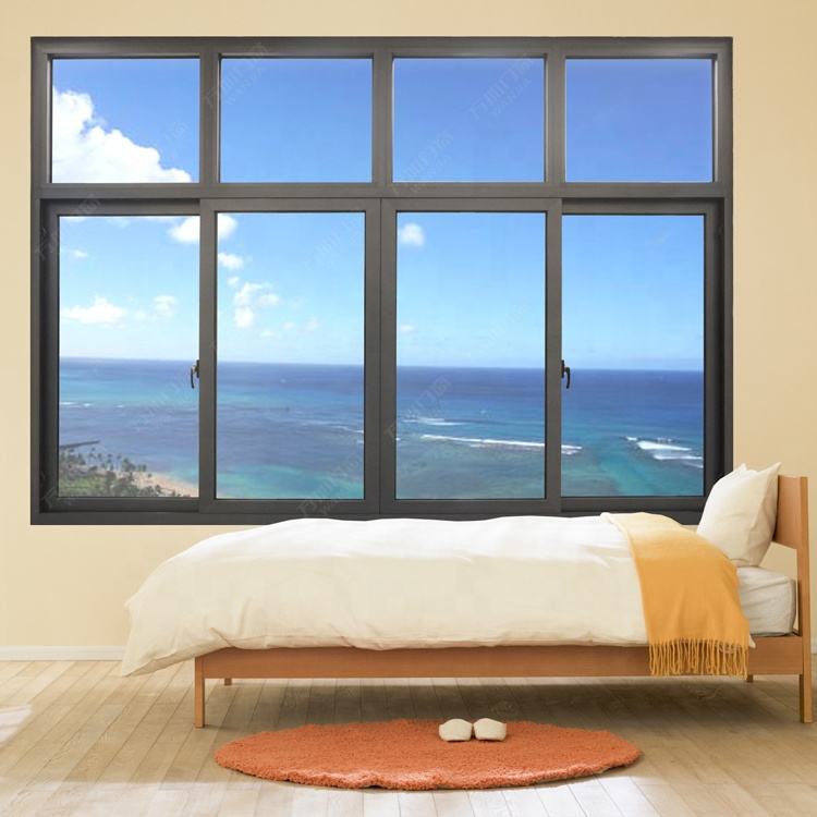 Rising Sun Modern Windows Glass Window Sliding Windows Residential Aluminium Sliding Window