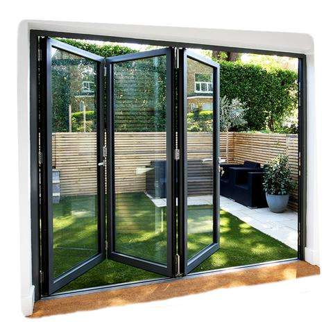 New Design Movable Interior Thermal Break Aluminum Bifold Patio Folding Doors